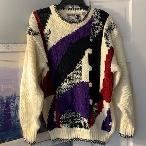 In private Studio medium vintage acrylic sweater!!